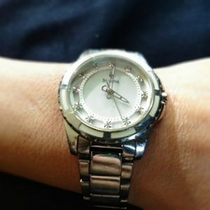 Bulova Crystal B3 Stainless Steel with Pearl inlay